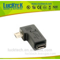 left angled Micro USB extend adapter